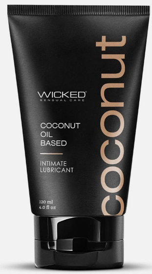 Wicked Coconut Oil Based Lubricant 4 oz