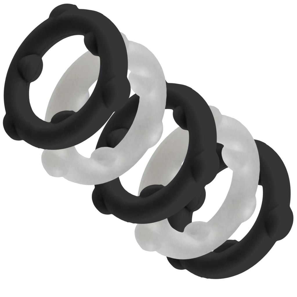 Gearheads 5-Pack Liquid Silicone C-Rings
